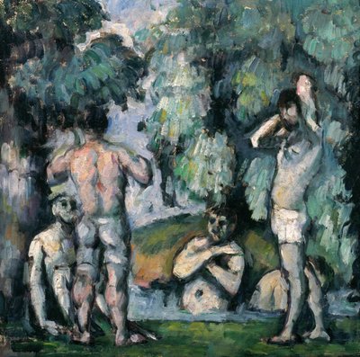 Les Cinq Baigneuses, vers 1875-77 - Paul Cézanne